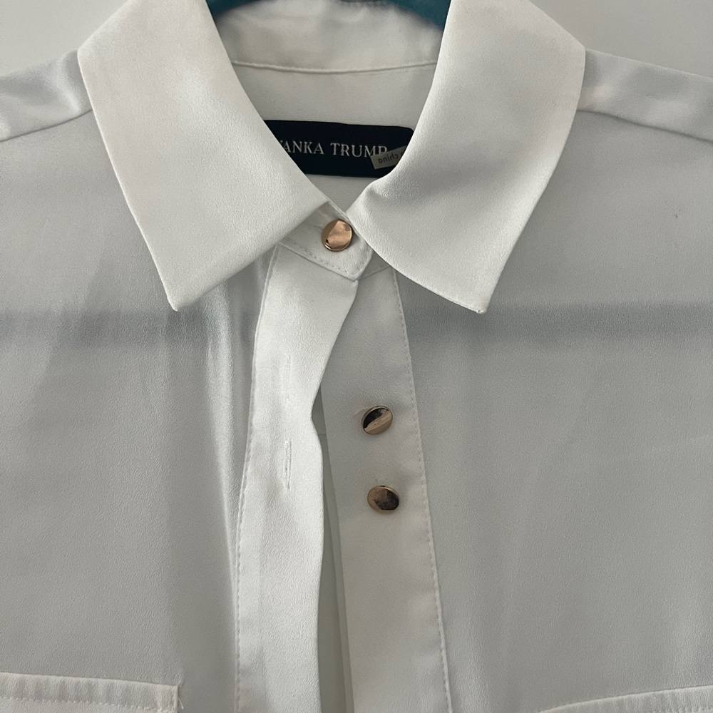 Ivanka Trump Cream Blouse